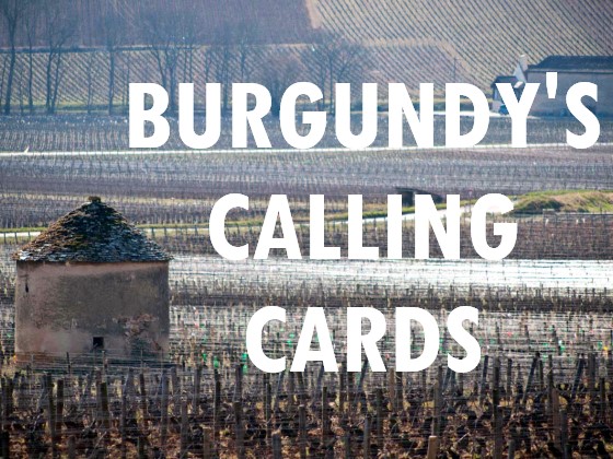 Burgundy's Calling Cards