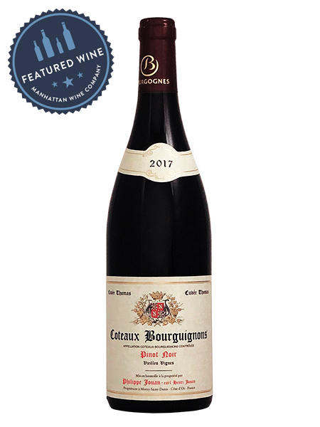 #WineWednesday - Philippe Jouan - Coteaux Bourguignons 2017